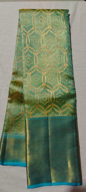 rexona green wedding saree