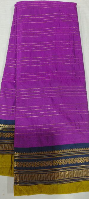 BOB1003 Chandrakantam pattu saree online black border