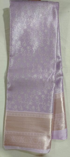 FF1011 Lavender kanchi pattu saree online