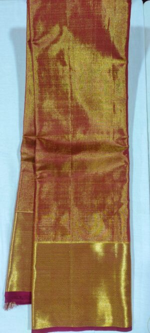 LL1007 Kanchi maroon wedding silk saree online at Hyderabad Bangalore in 6 inches border