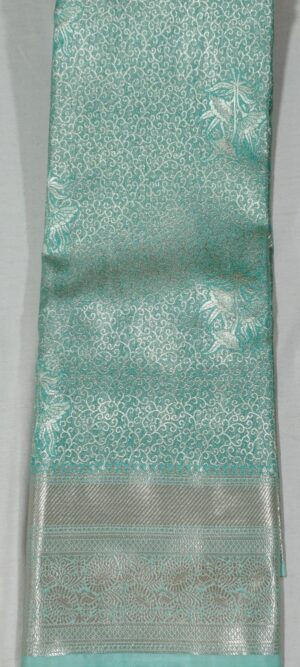 HH1011 Pista green kanchi pattu saree online at Hyderabad Bangalore